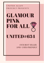 UNITED #634 18K BEST PINK ALLOY