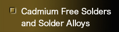 Cadmium free solders